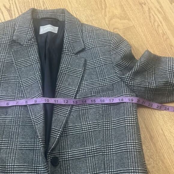 EVERLANE GLEN PLAID OVERSIZE BLAZER SIZE 10 - Picture 11 of 11